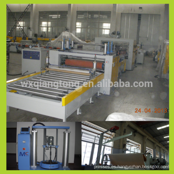 Máquina de laminación de película de PVC / Máquina de laminado de cola caliente de PUR / Máquina laminadora de rodillo de MDF